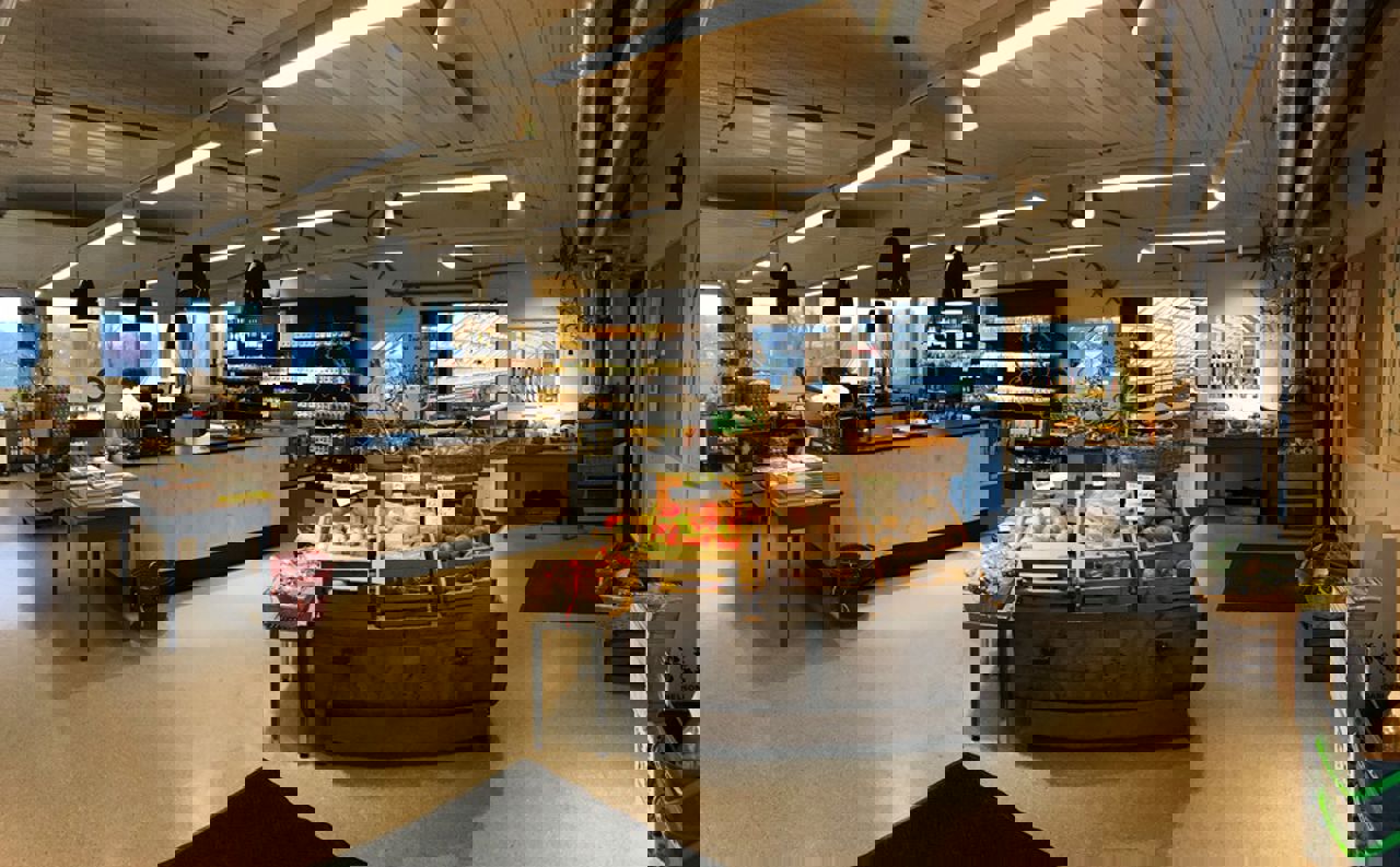 Bilde disken i gardsbutikken